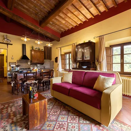 Podere La Casina Country Chic Apartament Rigomagno